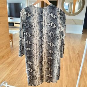 Chic Snake Print Dress